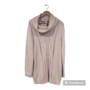 Blush Pink Knit Sweater Dress Size XL